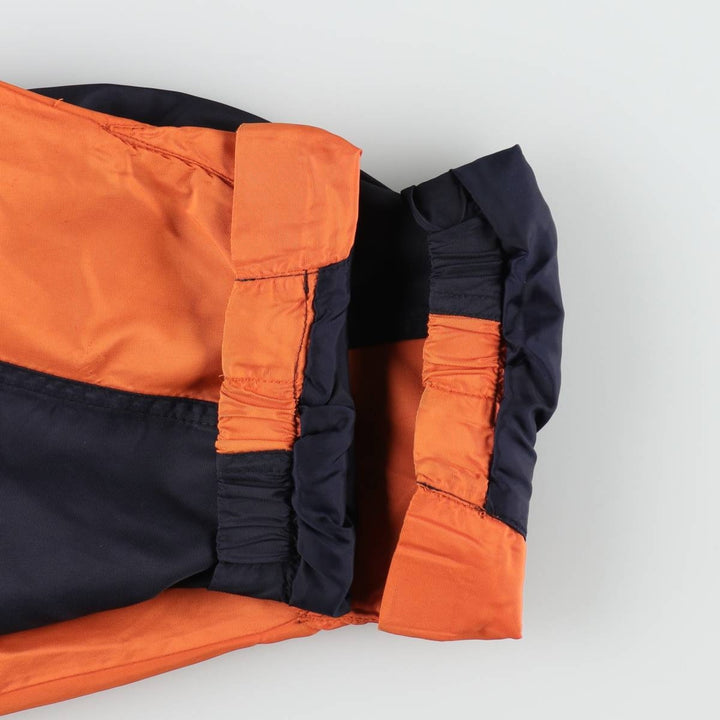 Eddie Bauer Anorak Jacket, Men's Size XL (approx.) Nylon navy blue type Vintage Second Hand
