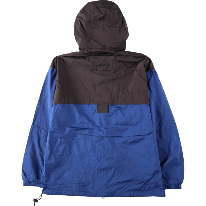 1990'S Cabelas Packable Mountain Parka Shell Jacket, Men's Size M (approx.), Vintage Nylon blue type Vintage Second Hand