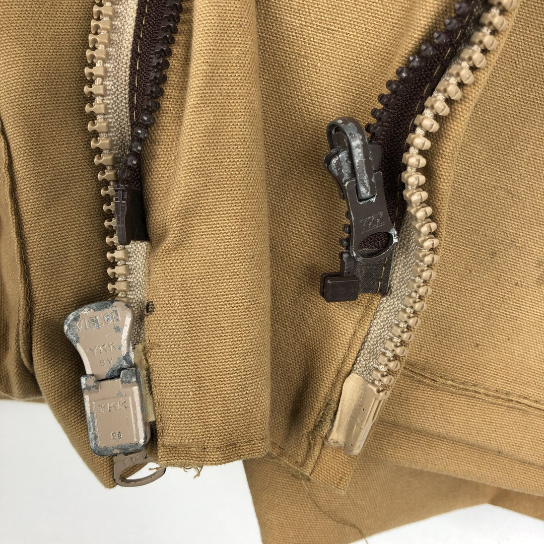 1970'S Bob Allen Hunting Jacket, Made in USA, Men's XXL equivalent, Vintage cotton Khaki type beige Vintage Second Hand