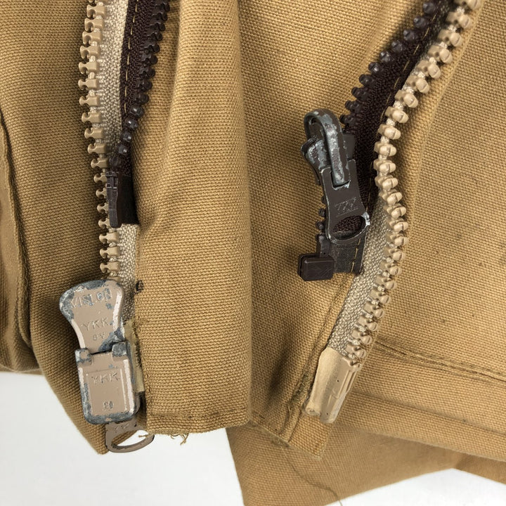 1970'S Bob Allen Hunting Jacket, Made in USA, Men's XXL equivalent, Vintage cotton Khaki type beige Vintage Second Hand