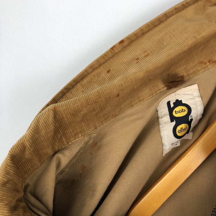 1970'S Bob Allen Hunting Jacket, Made in USA, Men's XXL equivalent, Vintage cotton Khaki type beige Vintage Second Hand
