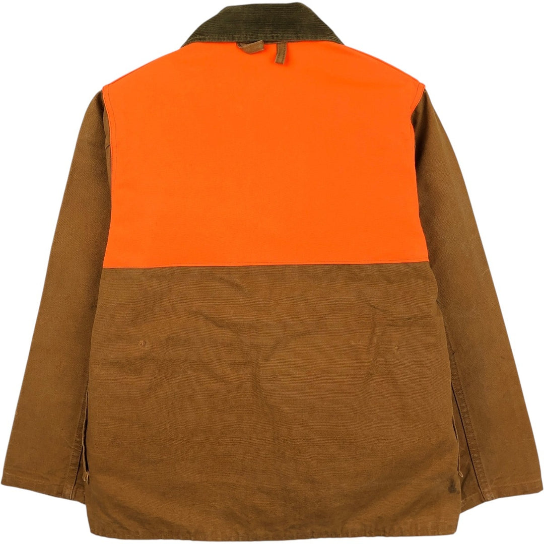 1980'S Saftback Duck Hunting Jacket, Made in USA, Men's Size M (Equivalent), Vintage unclear Khaki type beige Vintage Second Hand