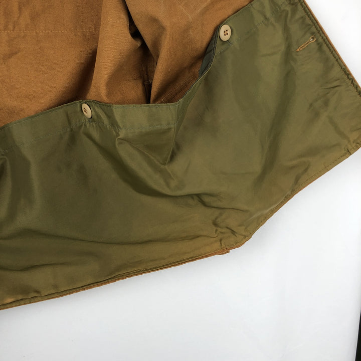1980'S Saftback Duck Hunting Jacket, Made in USA, Men's Size M (Equivalent), Vintage unclear Khaki type beige Vintage Second Hand