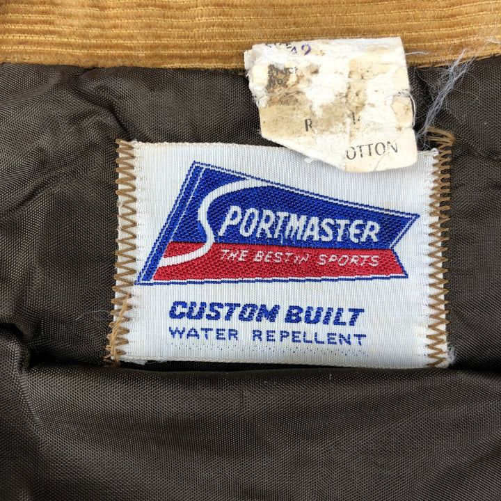 Sports Master Duck Hunting Jacket, Men's Size XL (approx.) cotton Khaki type beige Vintage Second Hand