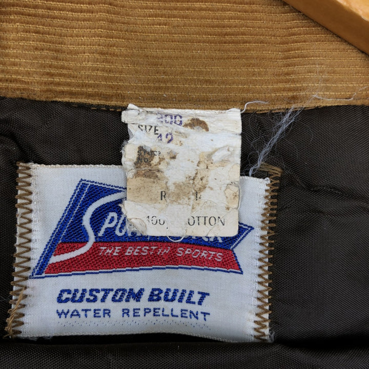 Sports Master Duck Hunting Jacket, Men's Size XL (approx.) cotton Khaki type beige Vintage Second Hand
