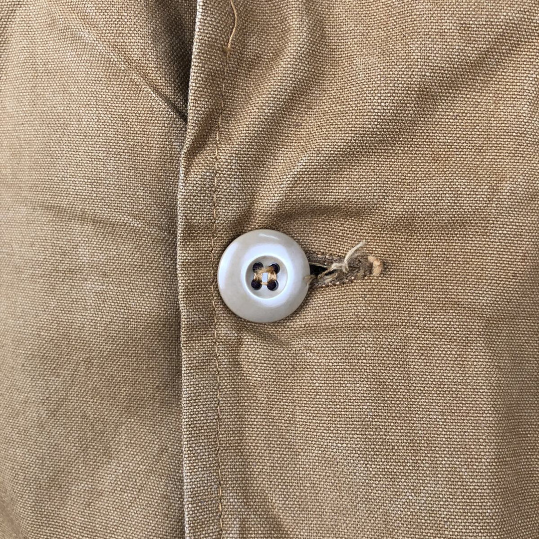 Sports Master Duck Hunting Jacket, Men's Size XL (approx.) cotton Khaki type beige Vintage Second Hand