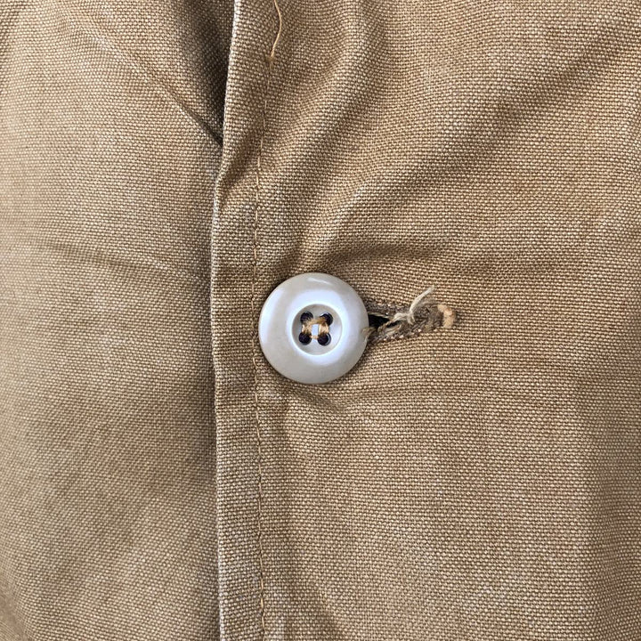 Sports Master Duck Hunting Jacket, Men's Size XL (approx.) cotton Khaki type beige Vintage Second Hand