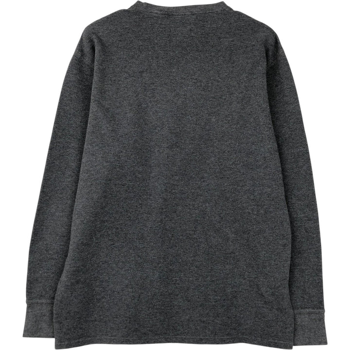 Ralph Lauren POLO RALPH LAUREN SLEEPWEAR Thermal Long T-Shirt, Men's XL cotton gray type Vintage Second Hand