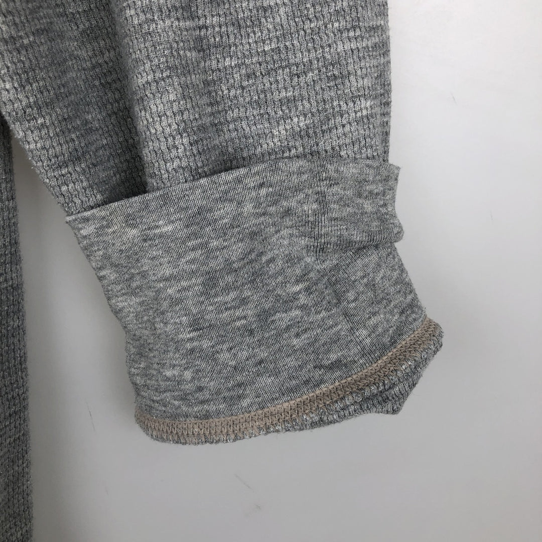 Ralph Lauren POLO RALPH LAUREN Thermal Long T-Shirt Men's XXL cotton gray type Vintage Second Hand