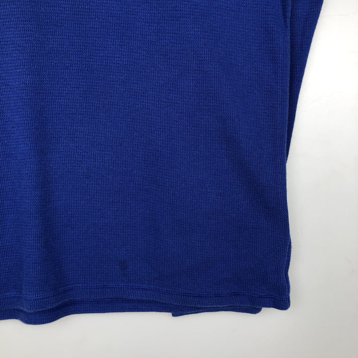 Ralph Lauren POLO RALPH LAUREN Thermal Long T-Shirt Men's XL cotton blue type Vintage Second Hand