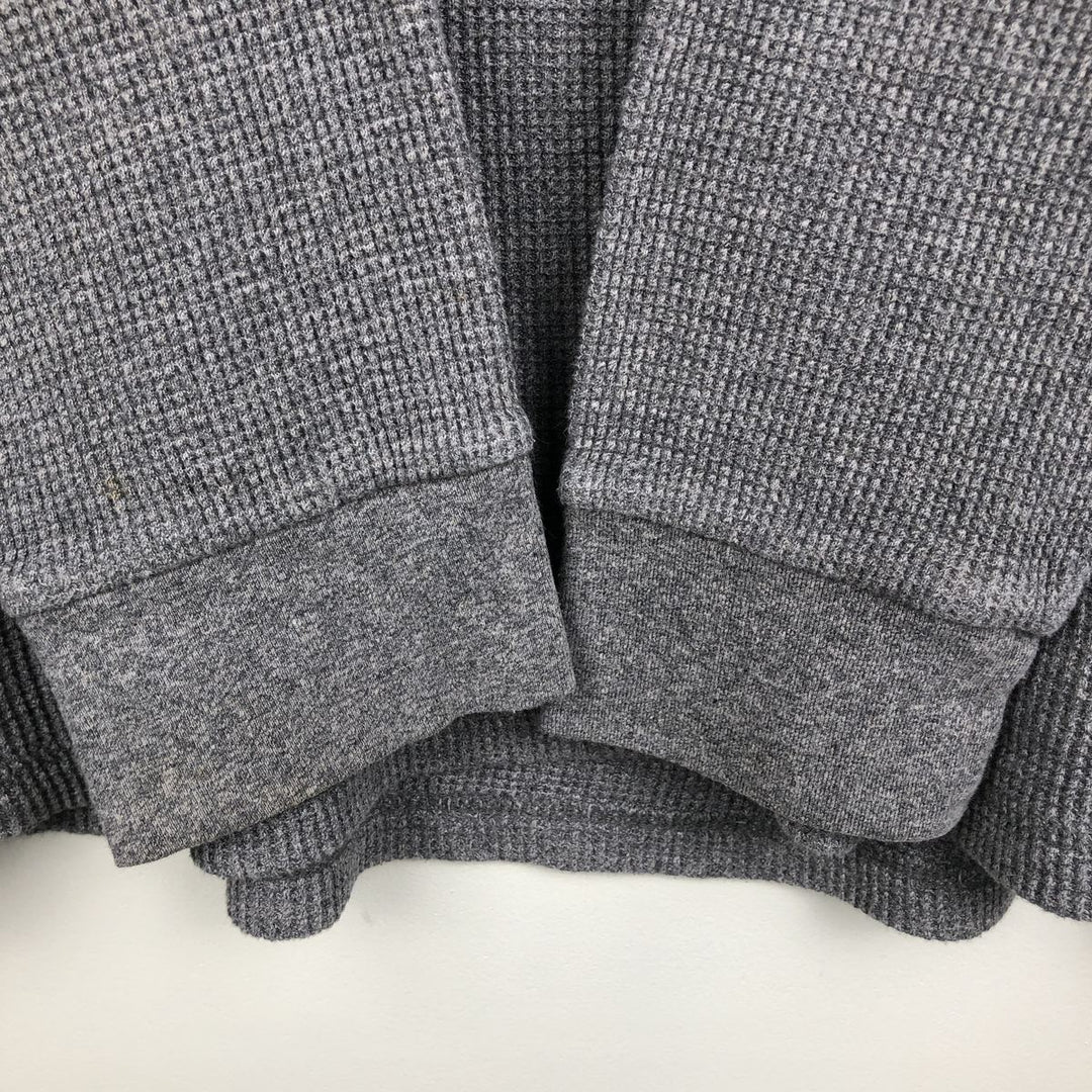 Ralph Lauren POLO RALPH LAUREN Thermal Long T-Shirt Men's XXL unclear gray type Vintage Second Hand
