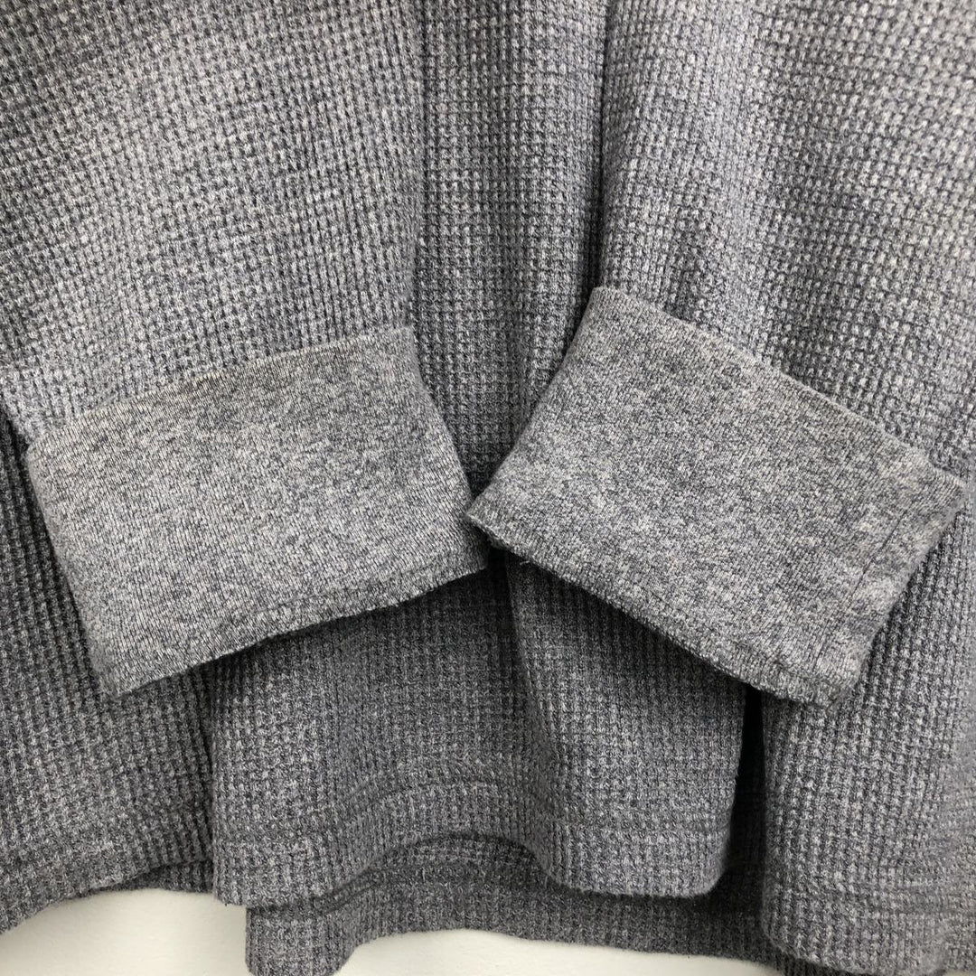 Ralph Lauren POLO RALPH LAUREN Thermal Long T-Shirt Men's XXL unclear gray type Vintage Second Hand