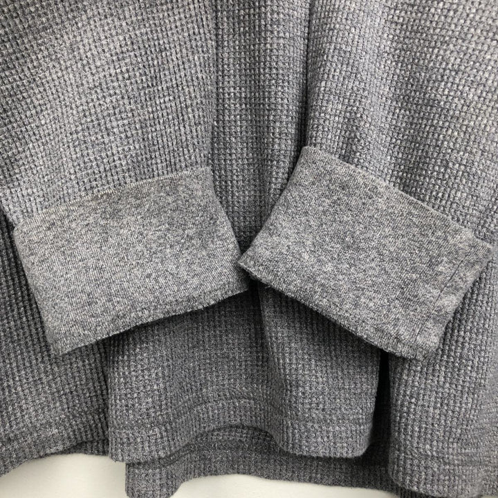 Ralph Lauren POLO RALPH LAUREN Thermal Long T-Shirt Men's XXL unclear gray type Vintage Second Hand