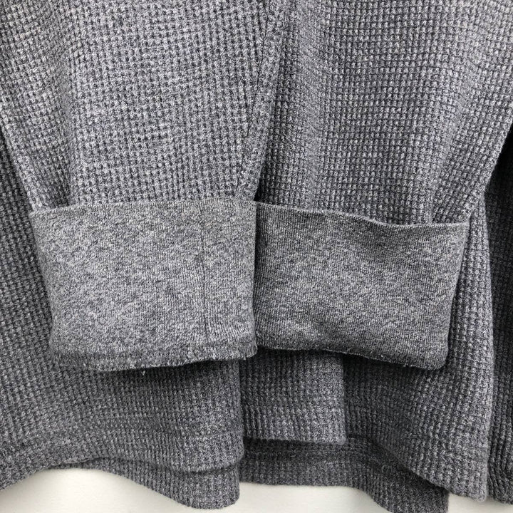 Ralph Lauren POLO RALPH LAUREN Thermal Long T-Shirt Men's XXL unclear gray type Vintage Second Hand