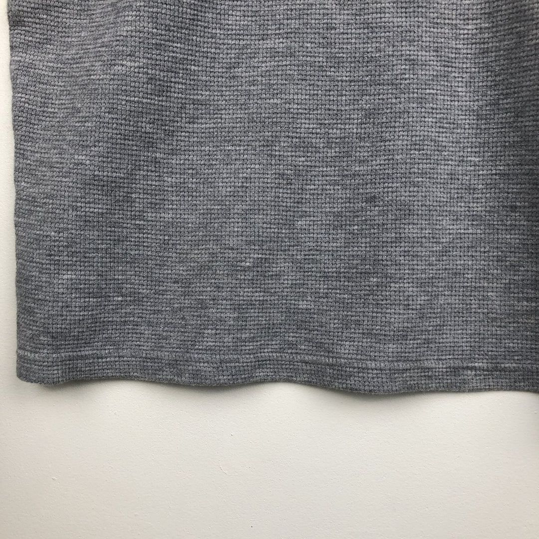 Ralph Lauren POLO RALPH LAUREN SLEEPWEAR Thermal Long T-shirt Waffle Men's M size cotton gray type Vintage Second Hand