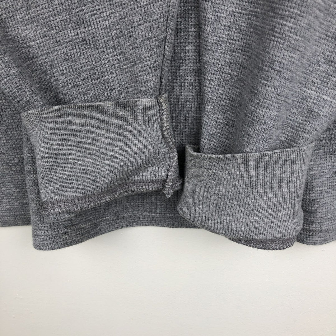 Ralph Lauren POLO RALPH LAUREN SLEEPWEAR Thermal Long T-shirt Waffle Men's M size cotton gray type Vintage Second Hand