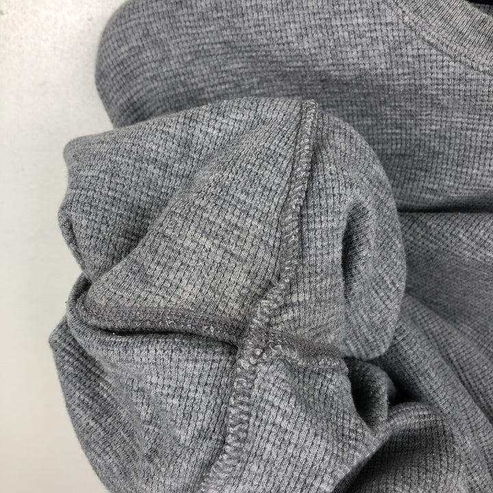 Ralph Lauren POLO RALPH LAUREN SLEEPWEAR Thermal Long T-shirt Waffle Men's M size cotton gray type Vintage Second Hand