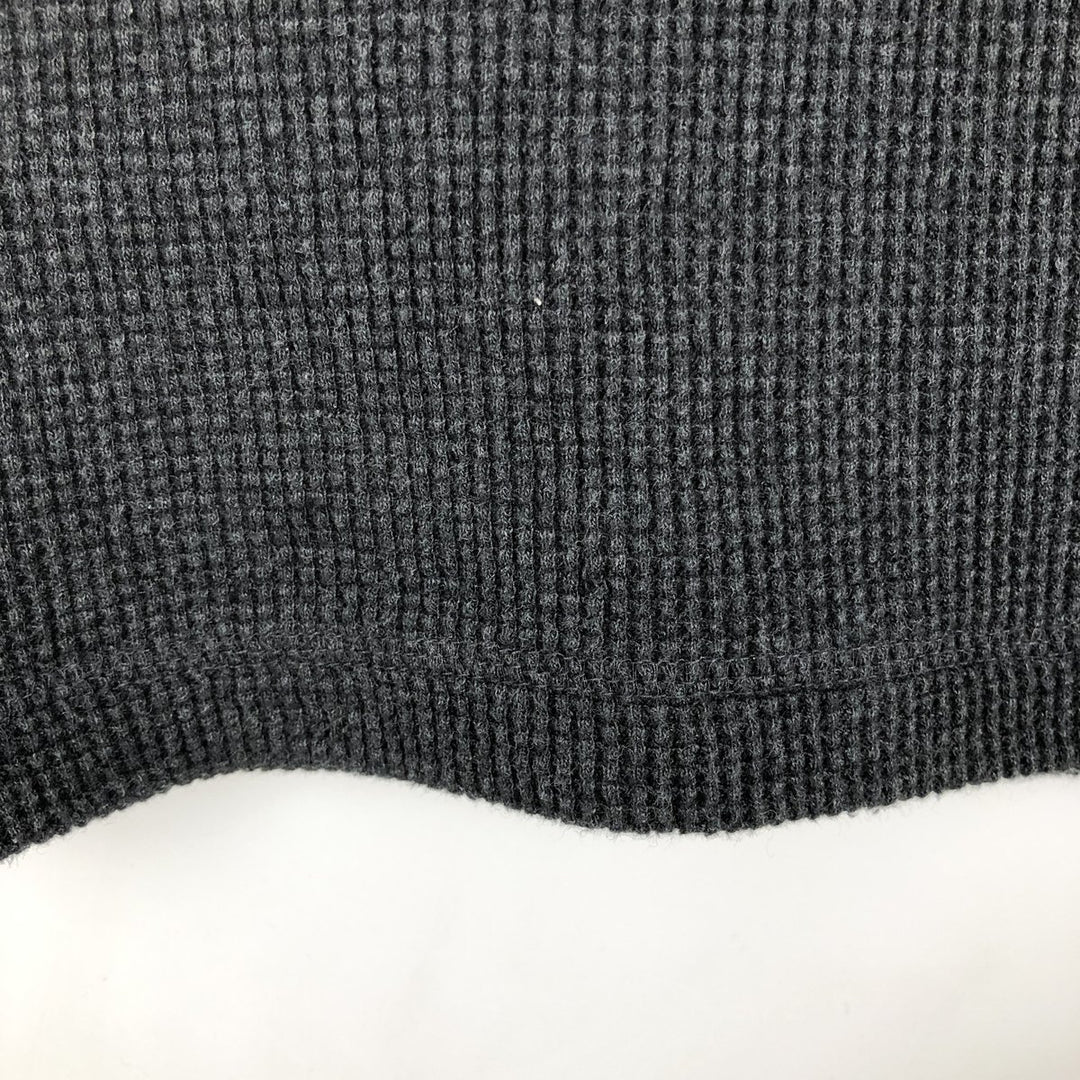 Ralph Lauren POLO RALPH LAUREN Thermal Long T-Shirt Men's Size L cotton black type Vintage Second Hand