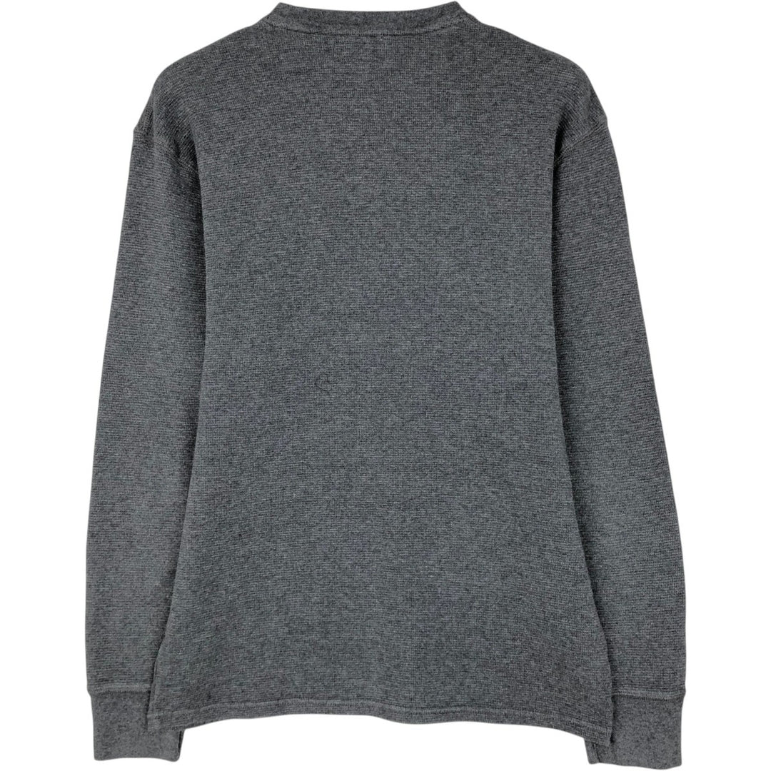 Ralph Lauren POLO RALPH LAUREN Thermal Long T-shirt Waffle Men's XL unclear Charcoal Vintage Second Hand