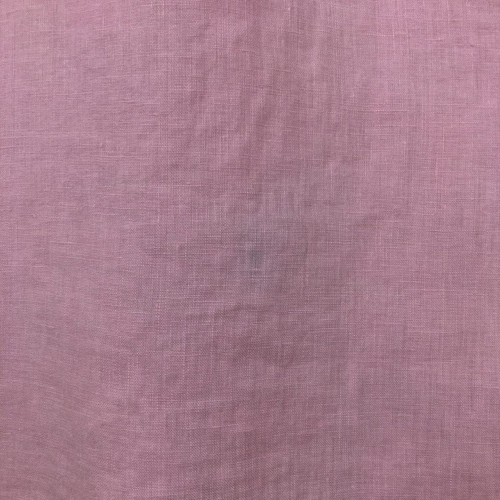 Ralph Lauren short-sleeved linen button-down shirt, men's size M (approx.) linen pink type Vintage Second Hand