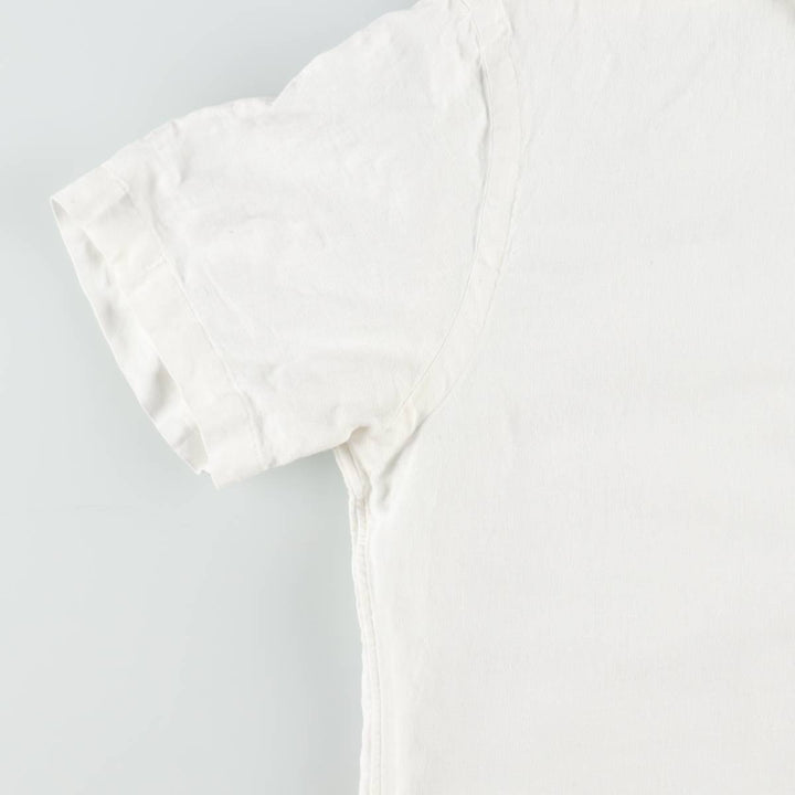 Ralph Lauren SLIM FIT Short-Sleeve Linen Button-Down Shirt (Men's Size L) linen white type Vintage Second Hand