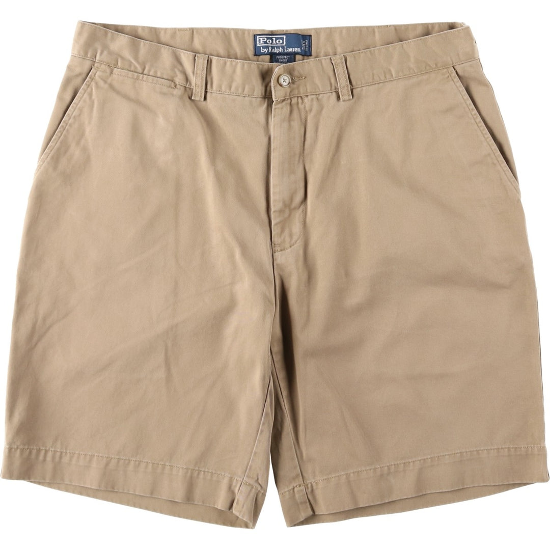 Ralph Lauren POLO by Ralph Lauren PROSPECT SHORT Chino shorts Short pants Men's w36 equivalent cotton Beige type Vintage Second Hand