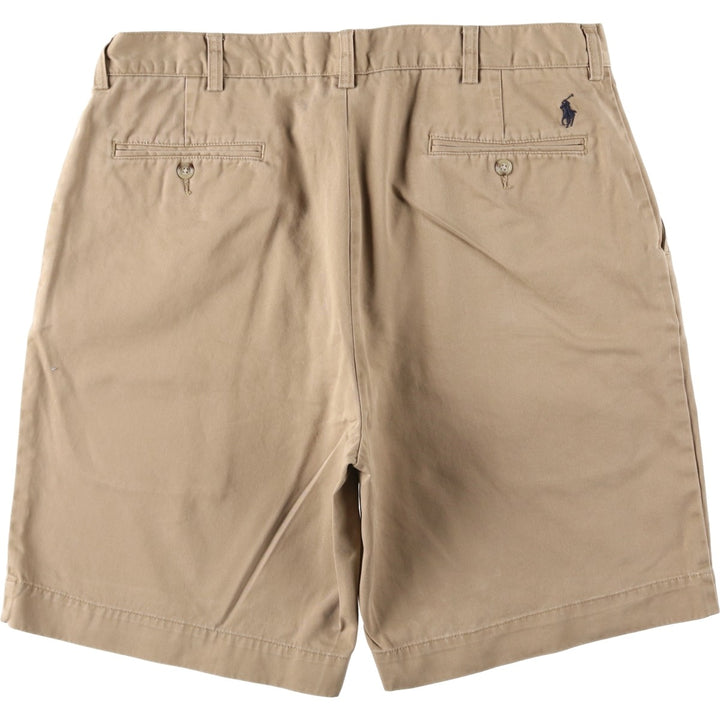 Ralph Lauren POLO by Ralph Lauren PROSPECT SHORT Chino shorts Short pants Men's w36 equivalent cotton Beige type Vintage Second Hand