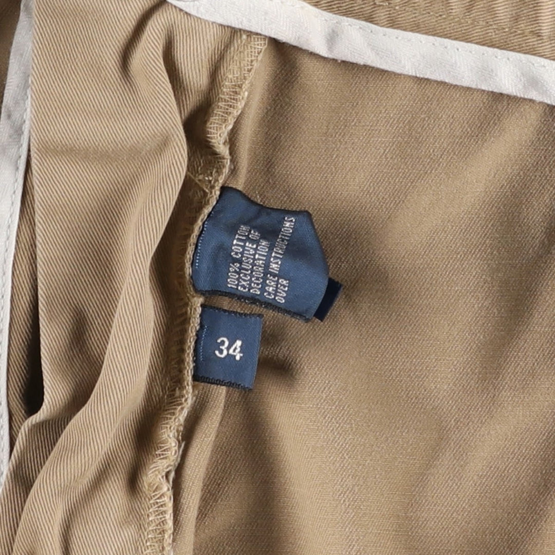 Ralph Lauren POLO by Ralph Lauren PROSPECT SHORT Chino shorts Short pants Men's w36 equivalent cotton Beige type Vintage Second Hand