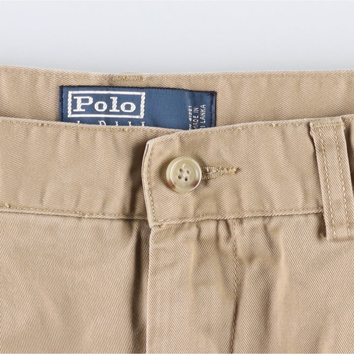 Ralph Lauren POLO by Ralph Lauren PROSPECT SHORT Chino shorts Short pants Men's w36 equivalent cotton Beige type Vintage Second Hand