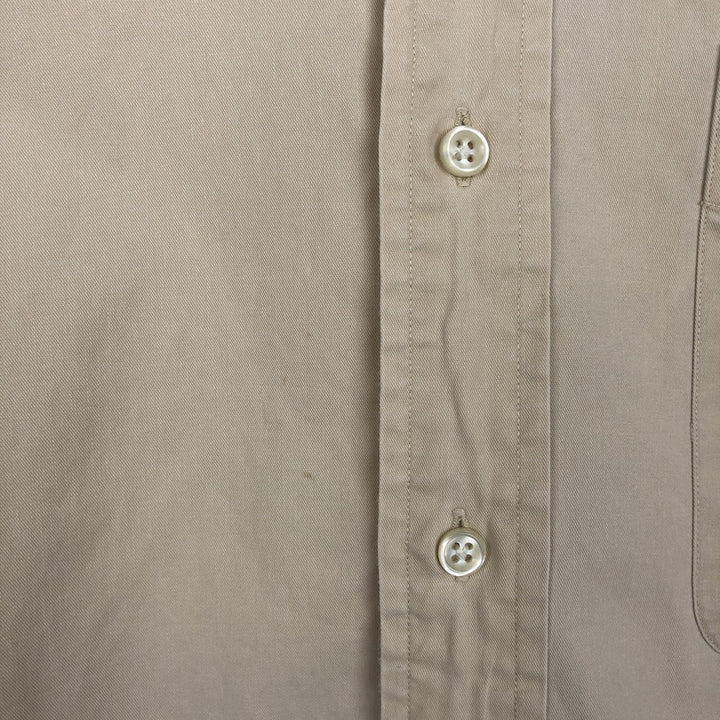 Ralph Lauren BLAKE short sleeve button down shirt, men's size S cotton Beige type Vintage Second Hand
