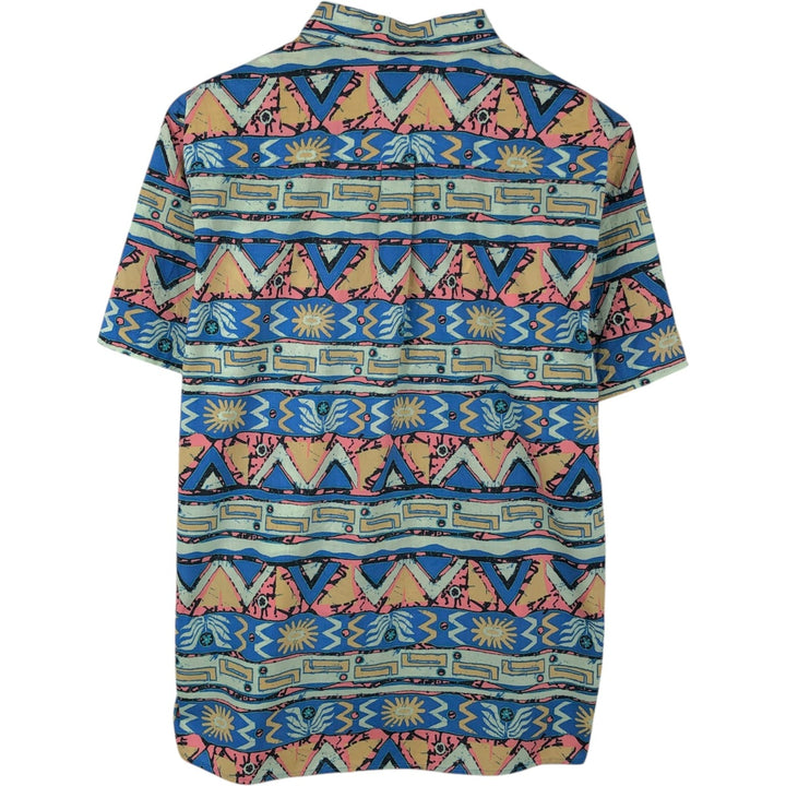 Patagonia STY52691SP24 All-over print short-sleeved cotton shirt, men's size M (approx.) Organic cotton multicolor Vintage Second Hand