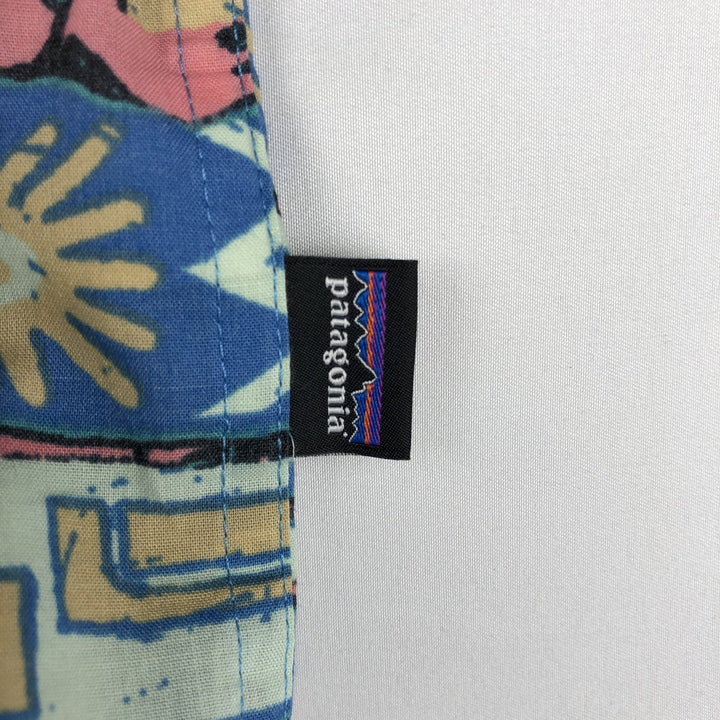 Patagonia STY52691SP24 All-over print short-sleeved cotton shirt, men's size M (approx.) Organic cotton multicolor Vintage Second Hand