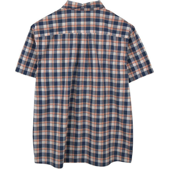 Patagonia STY53964SP19 Short-Sleeve Cotton Check Shirt, Boxy Shirt, Men's Size L (approx.) Organic cotton pink type Vintage Second Hand