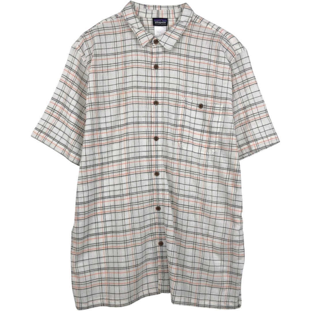Patagonia Organic Cotton A cotton white type Vintage Second Hand