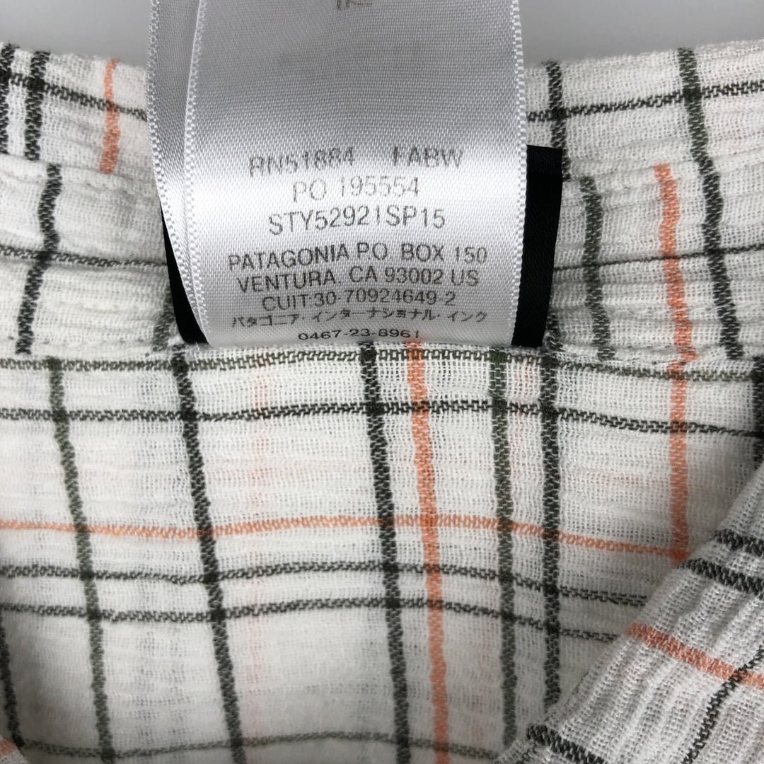 Patagonia Organic Cotton A cotton white type Vintage Second Hand