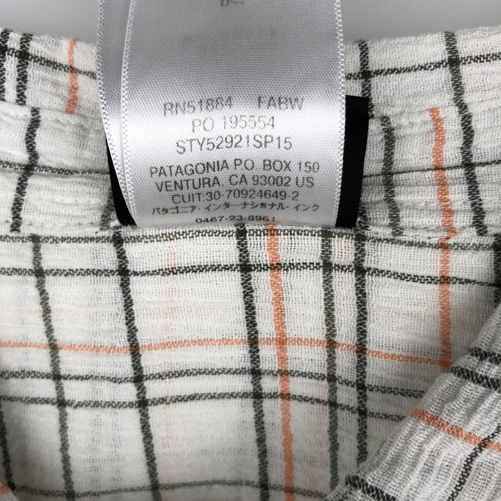 Patagonia Organic Cotton A cotton white type Vintage Second Hand
