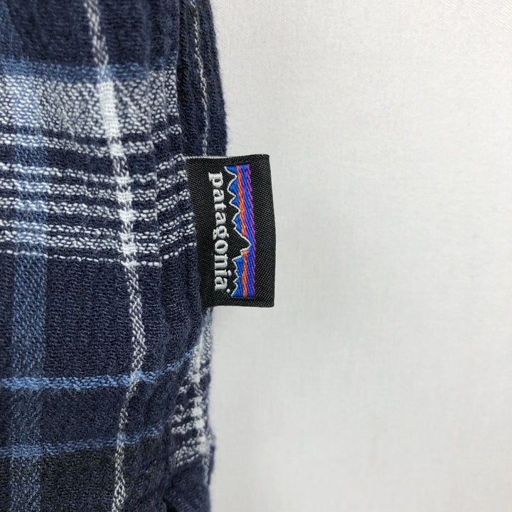 Patagonia Organic Cotton A Organic cotton blue type Vintage Second Hand
