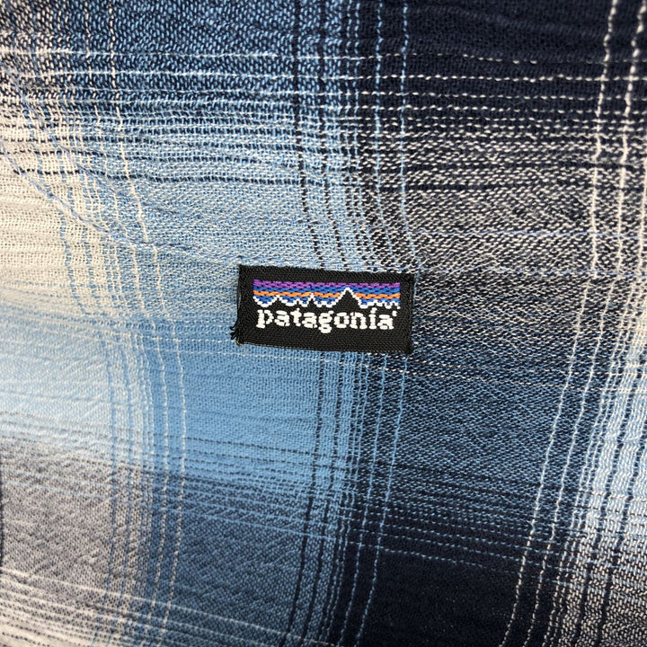 Patagonia Organic Cotton A Organic cotton blue type Vintage Second Hand