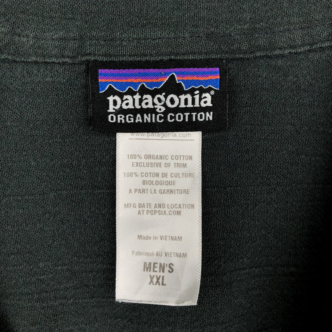Patagonia Organic Cotton A Organic cotton dark green Vintage Second Hand