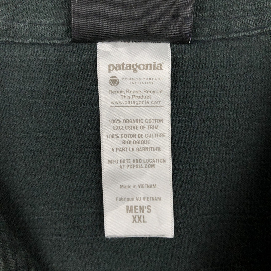 Patagonia Organic Cotton A Organic cotton dark green Vintage Second Hand
