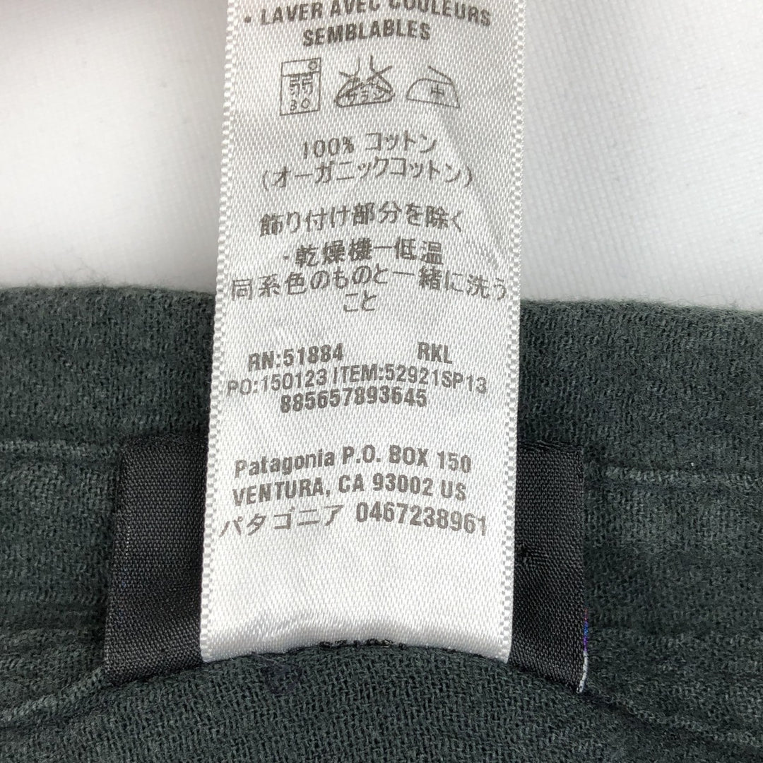 Patagonia Organic Cotton A Organic cotton dark green Vintage Second Hand
