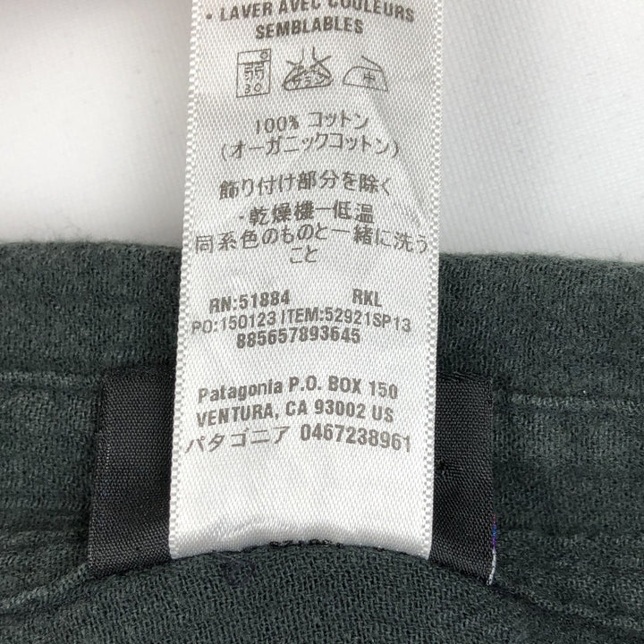 Patagonia Organic Cotton A Organic cotton dark green Vintage Second Hand