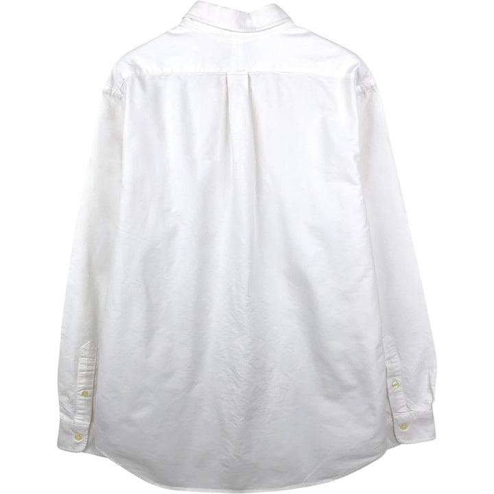 Ralph Lauren POLO RALPH LAUREN CUSTOM FIT long sleeve button down shirt men's XL equivalent cotton white type Vintage Second Hand