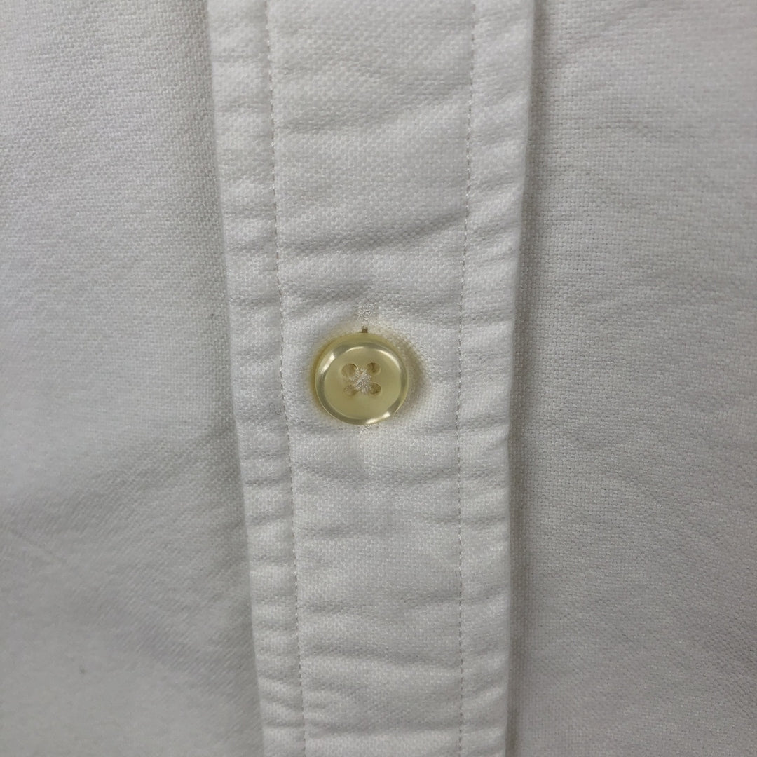 Ralph Lauren POLO RALPH LAUREN CUSTOM FIT long sleeve button down shirt men's XL equivalent cotton white type Vintage Second Hand