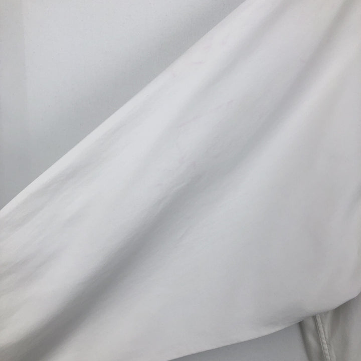 Ralph Lauren YARMOUTH long sleeve button down shirt, men's size L cotton white type Vintage Second Hand