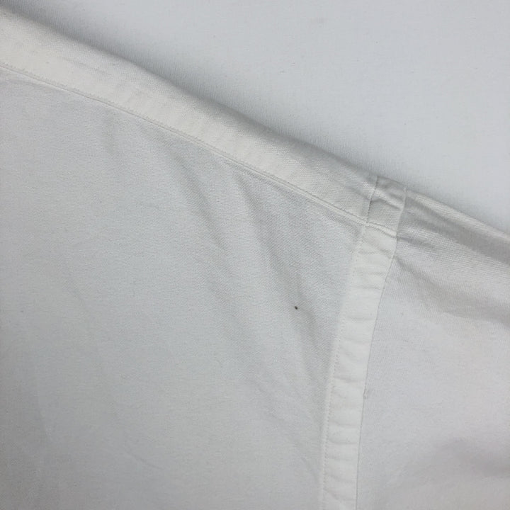Ralph Lauren YARMOUTH long sleeve button down shirt, men's XL size cotton white type Vintage Second Hand