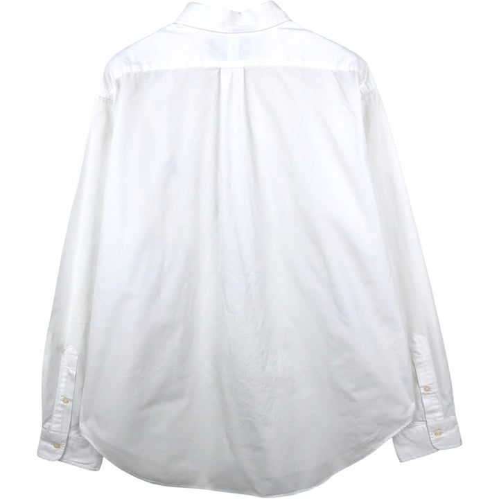 Ralph Lauren Classic Fit Long Sleeve Button Down Shirt Men's XL cotton white type Vintage Second Hand