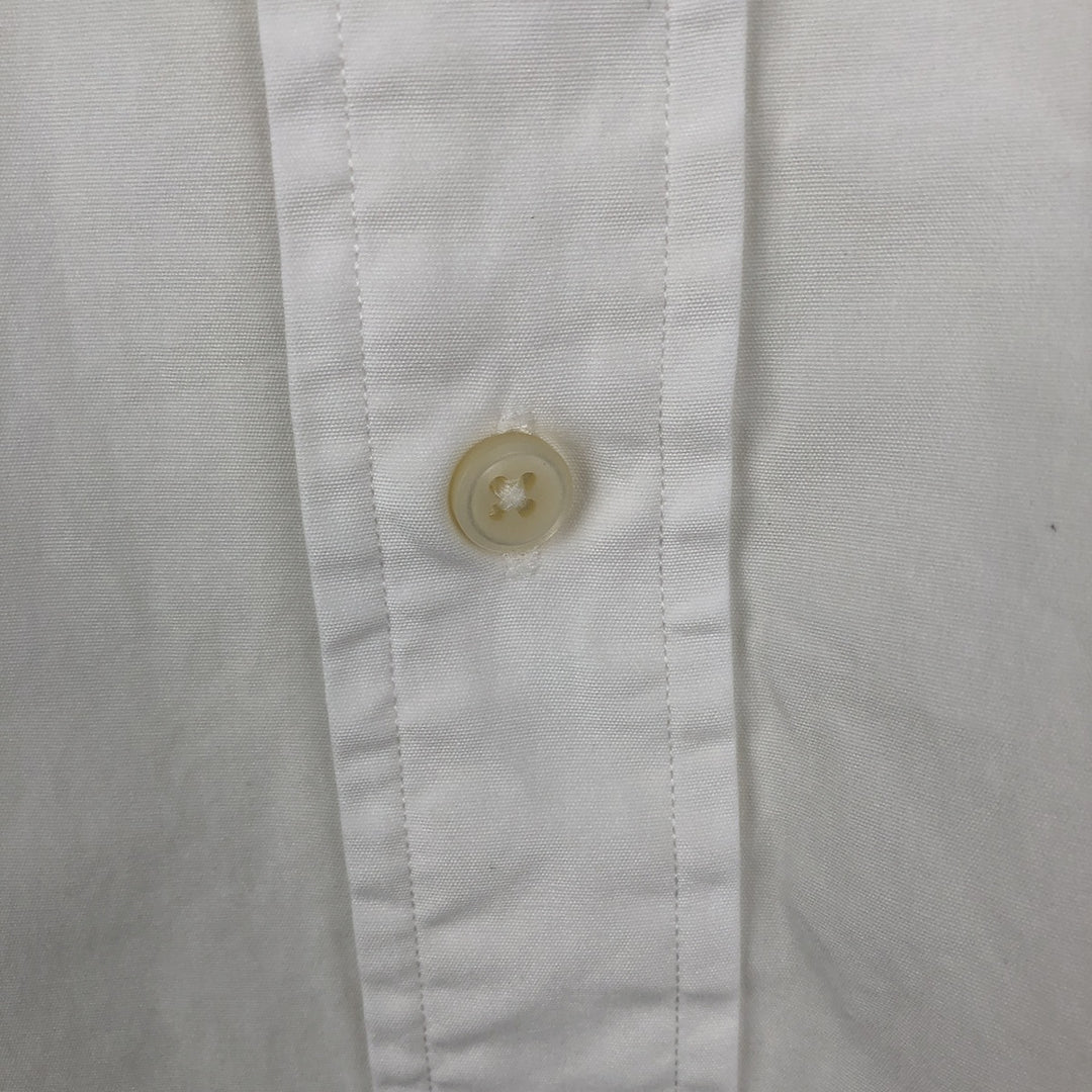 Ralph Lauren Classic Fit Long Sleeve Button Down Shirt Men's XL cotton white type Vintage Second Hand