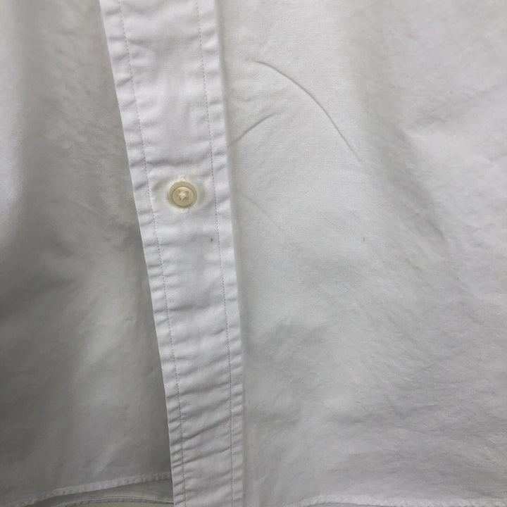 Ralph Lauren Classic Fit Long Sleeve Button Down Shirt Men's XL cotton white type Vintage Second Hand
