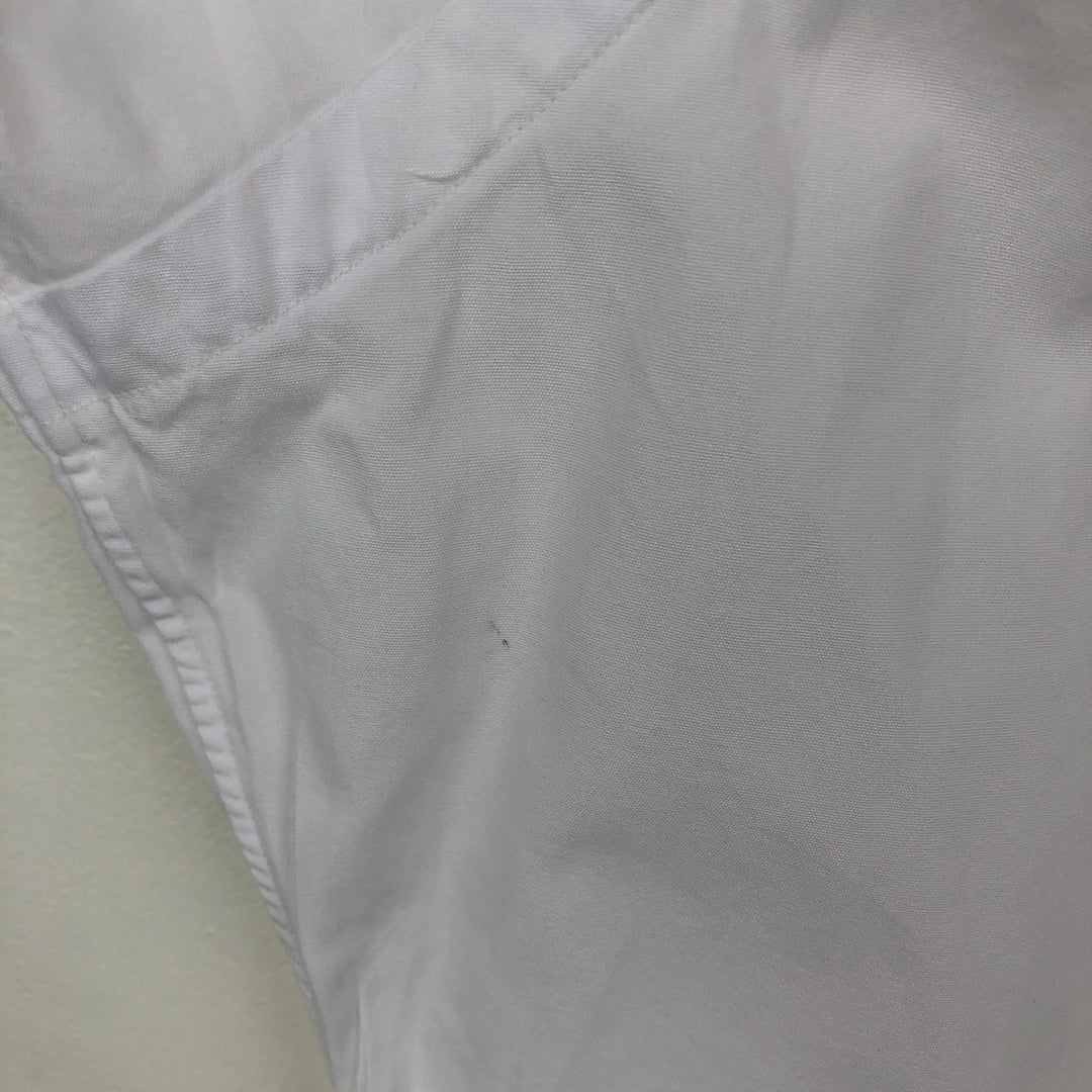 Ralph Lauren Classic Fit Long Sleeve Button Down Shirt Men's XL cotton white type Vintage Second Hand